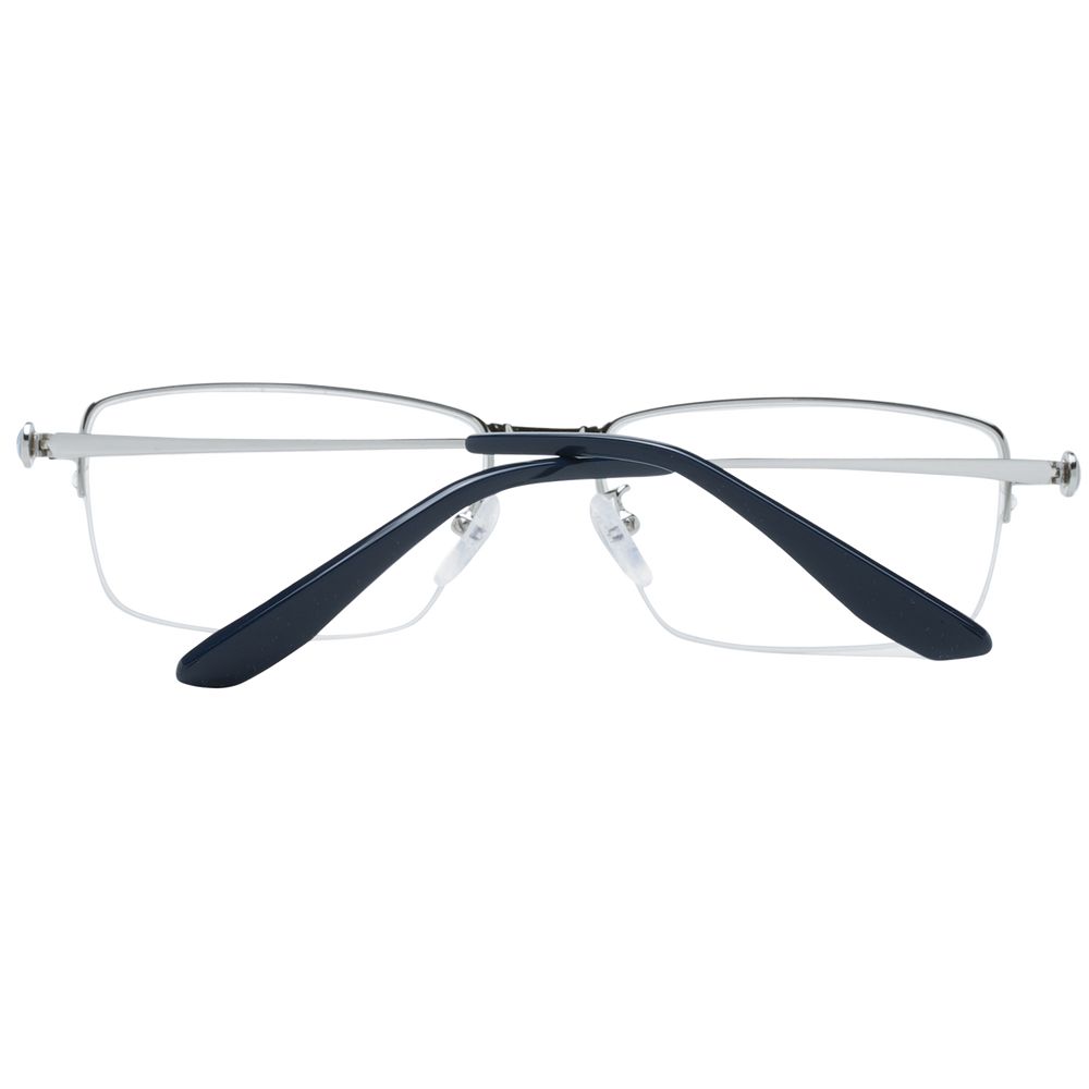 BMW Silver Men Glasses Frame