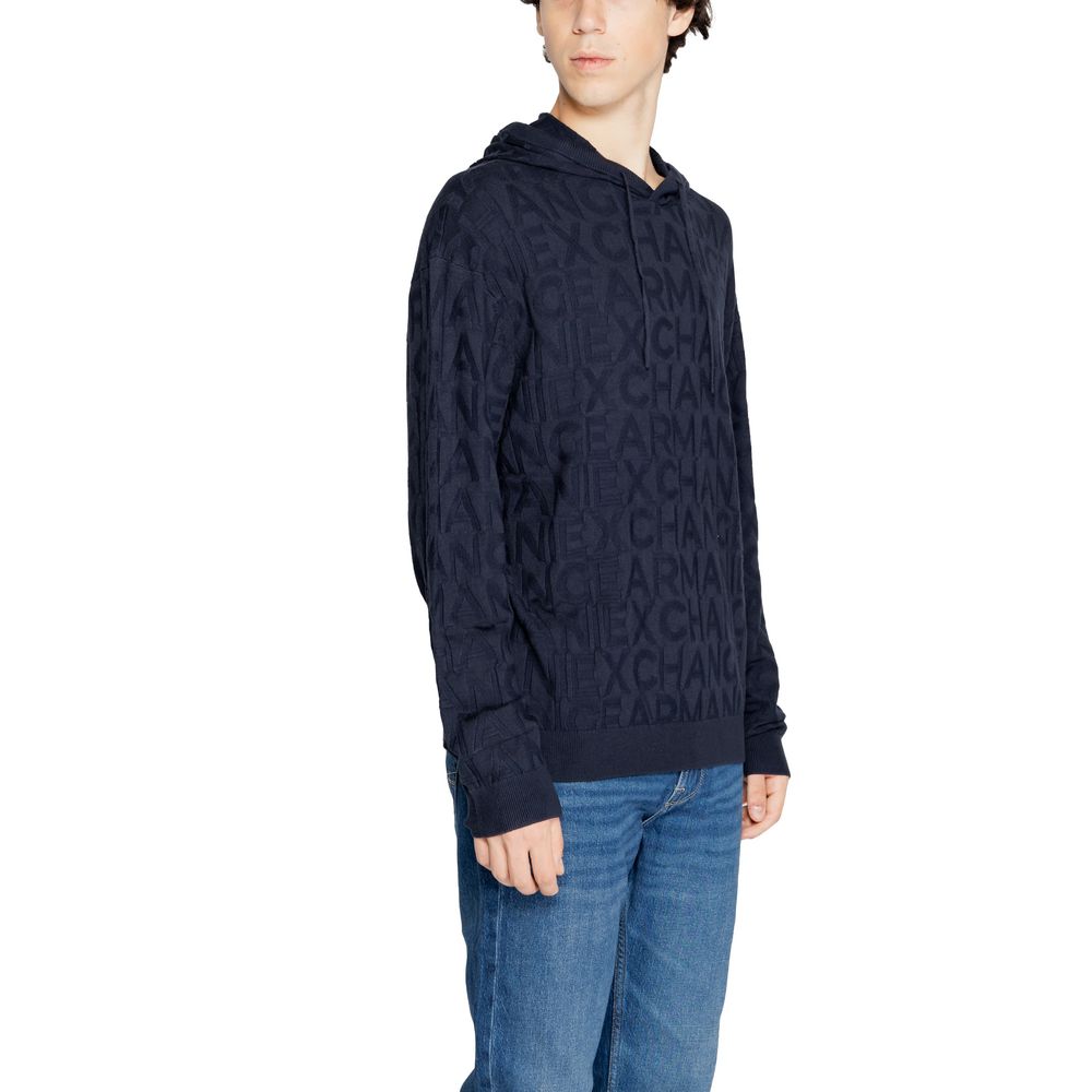 Armani Exchange Blue Viscose Sportswear