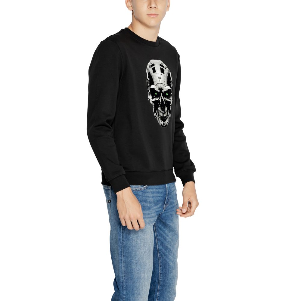 Antony Morato Black Cotton Sweatshirt