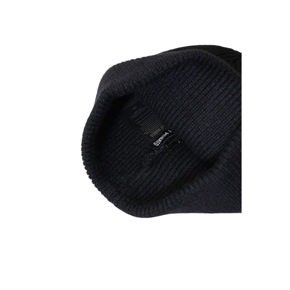 Antony Morato Black Wool Caps Baseball Hat