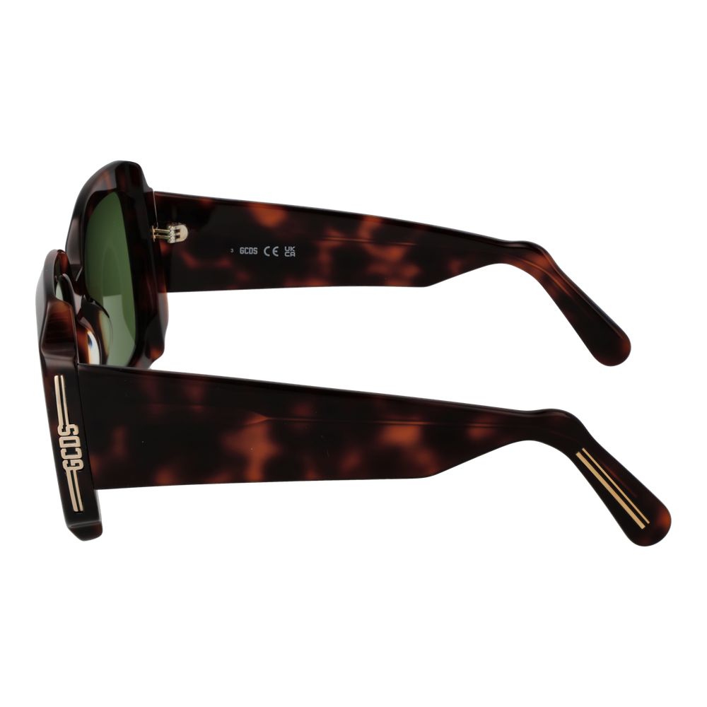 GCDS Brown Unisex Sunglass