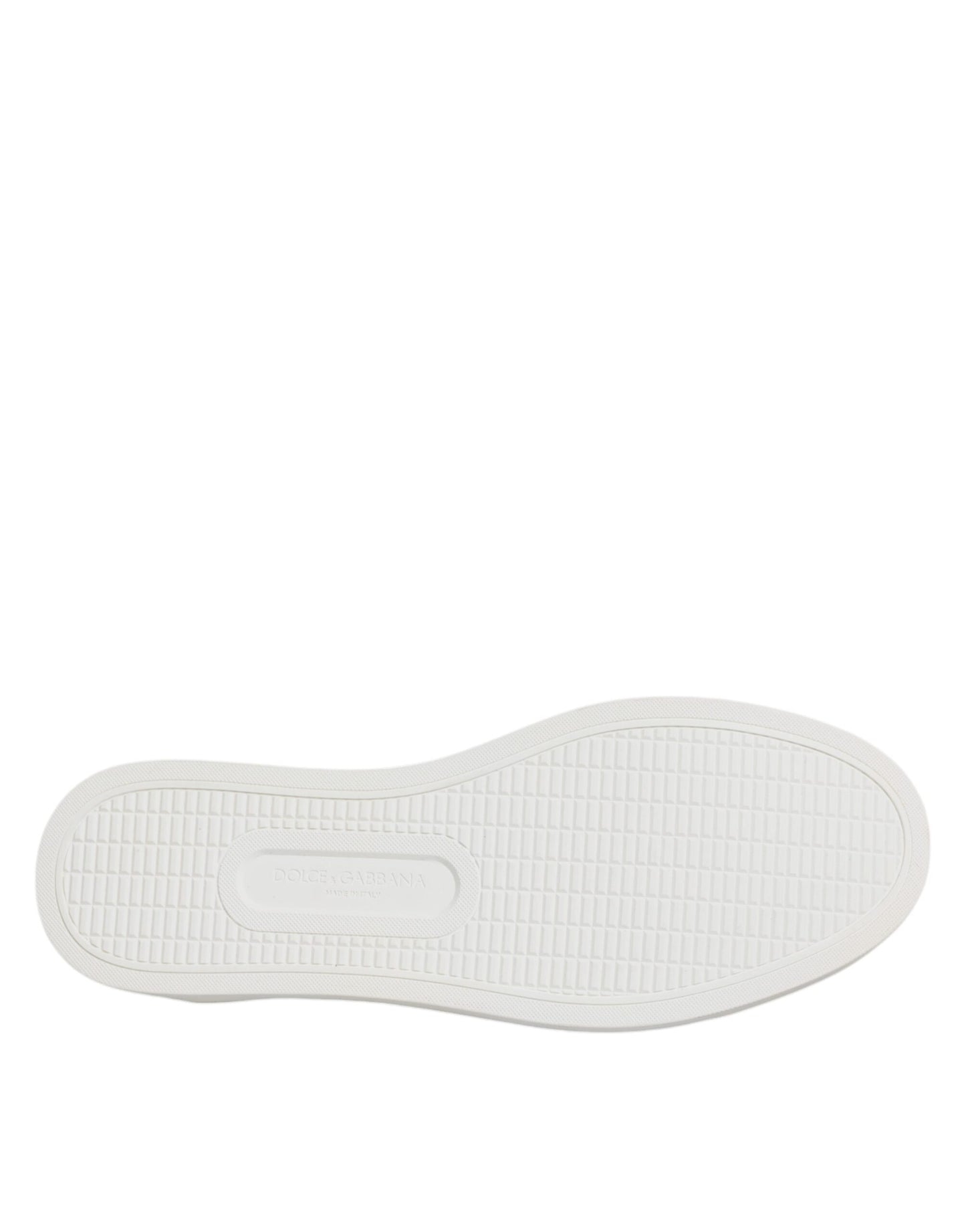 Dolce & Gabbana Brown Calfskin Fur Leopard Sneakers Shoes