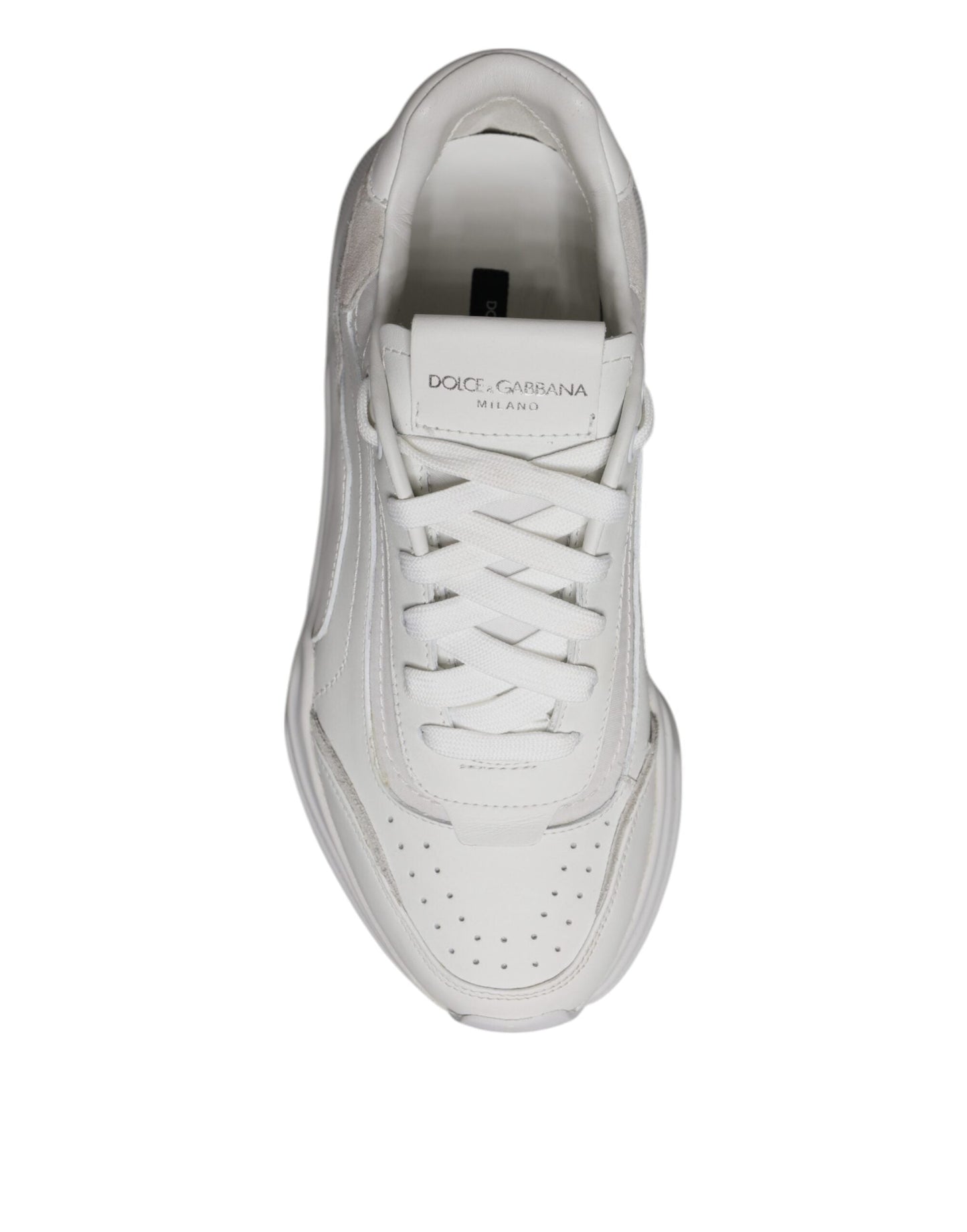 Dolce & Gabbana White Daymaster Low Top Sneakers Shoes
