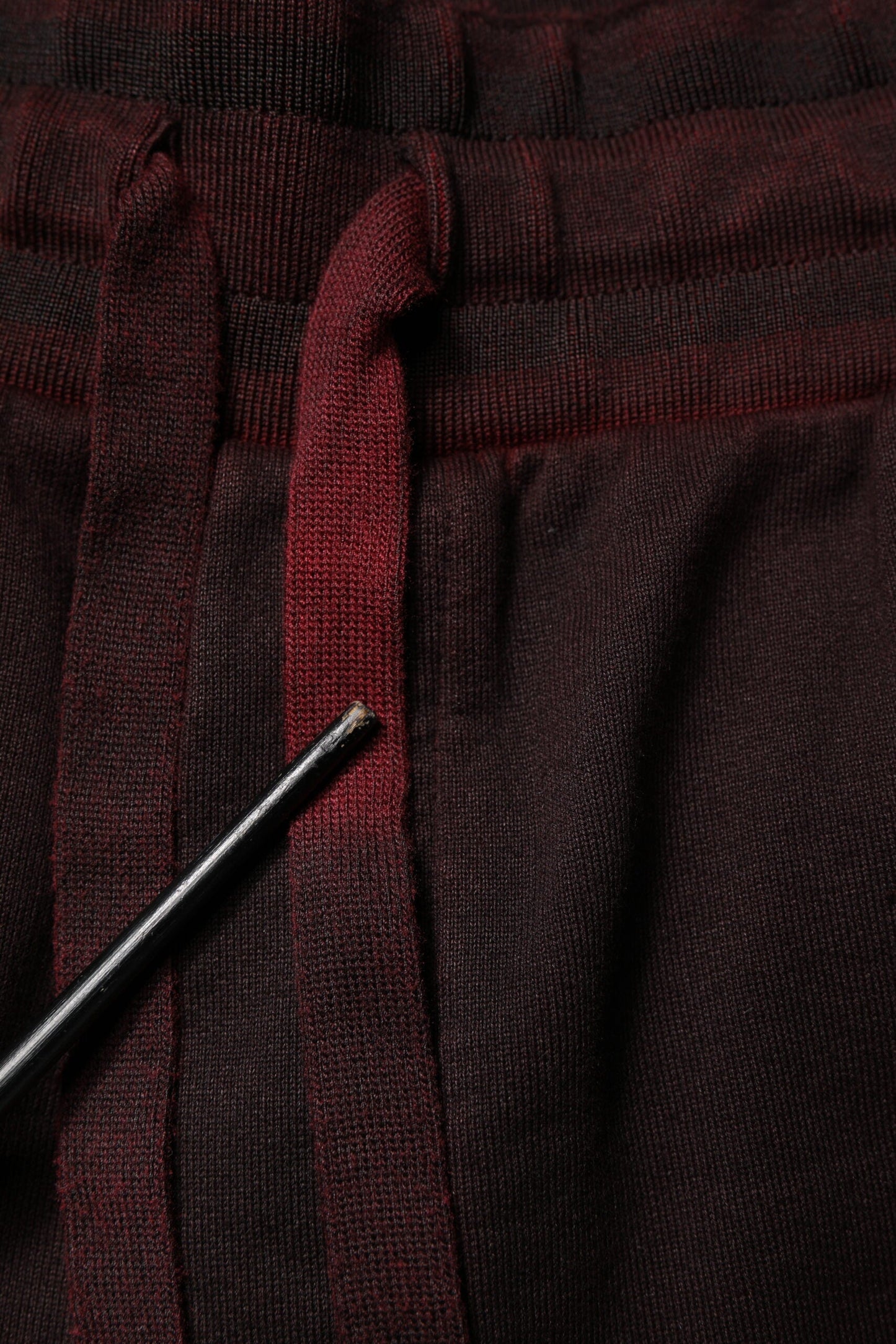 Dolce & Gabbana Bordeaux Cotton Bermuda Sweatshorts Shorts