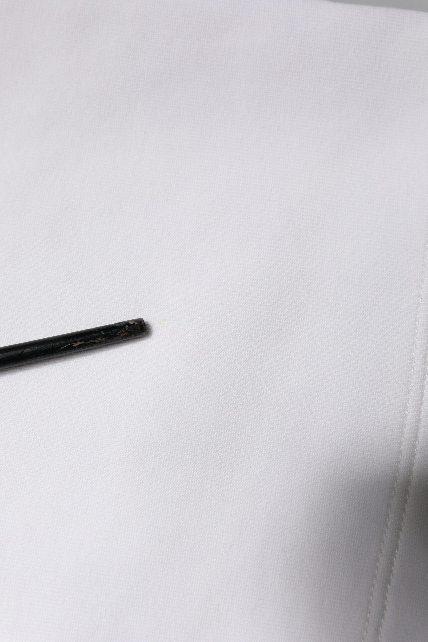 Dolce & Gabbana White Cotton Blend 3/4 Sleeves Blouse Top