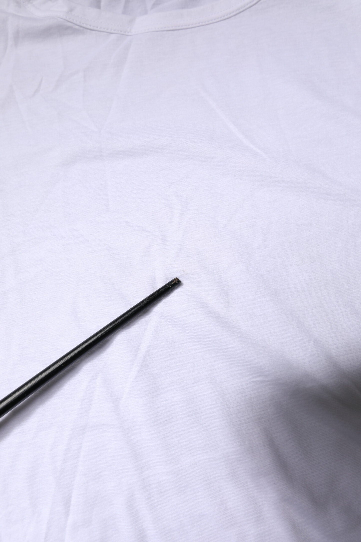 Dolce & Gabbana White Short Sleeves Round Neck Top T-shirt