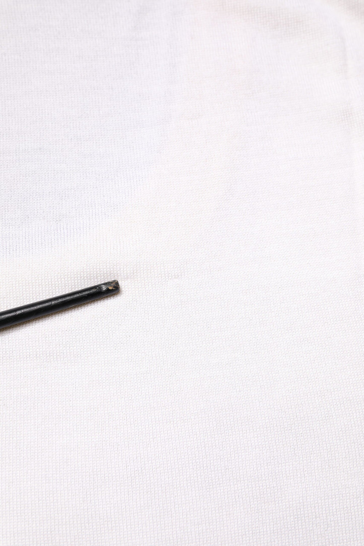 Dolce & Gabbana White Sleeveless Cashmere Round Neck Tank Top