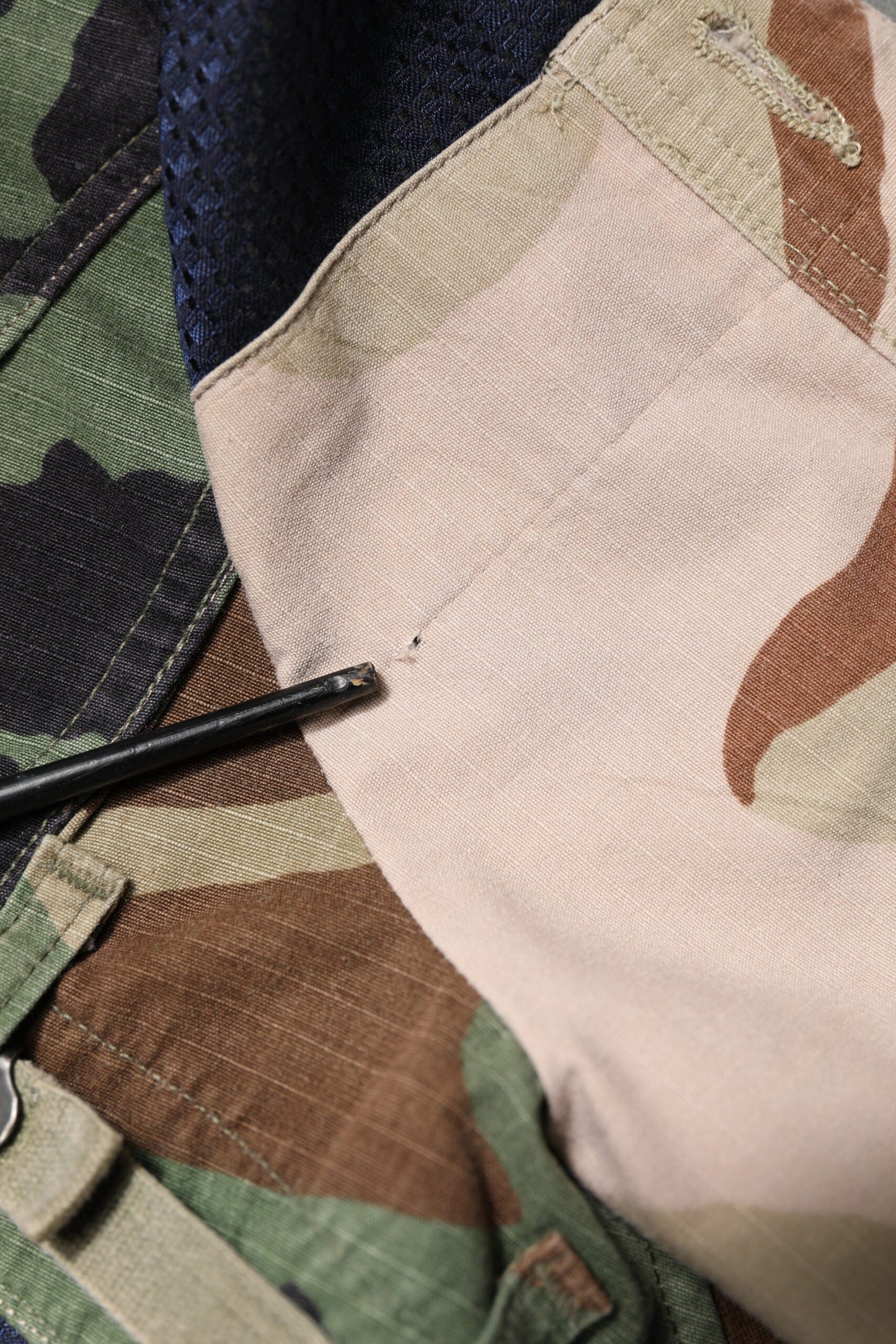 Dolce & Gabbana Multicolor Camouflage Patchwork Coat Blazer