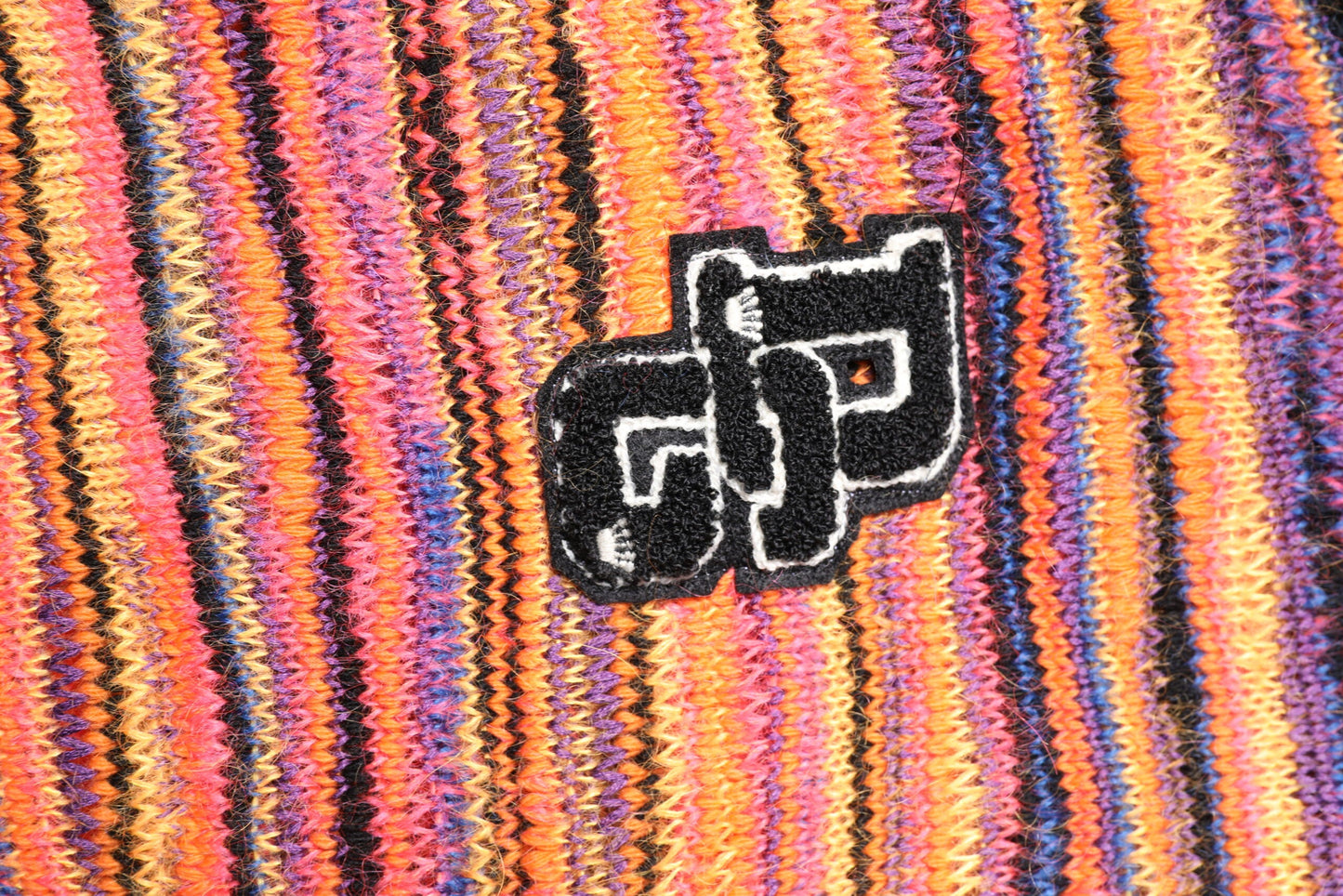 Dolce & Gabbana Multicolor Wool DGLogo Knit Pullover Sweater