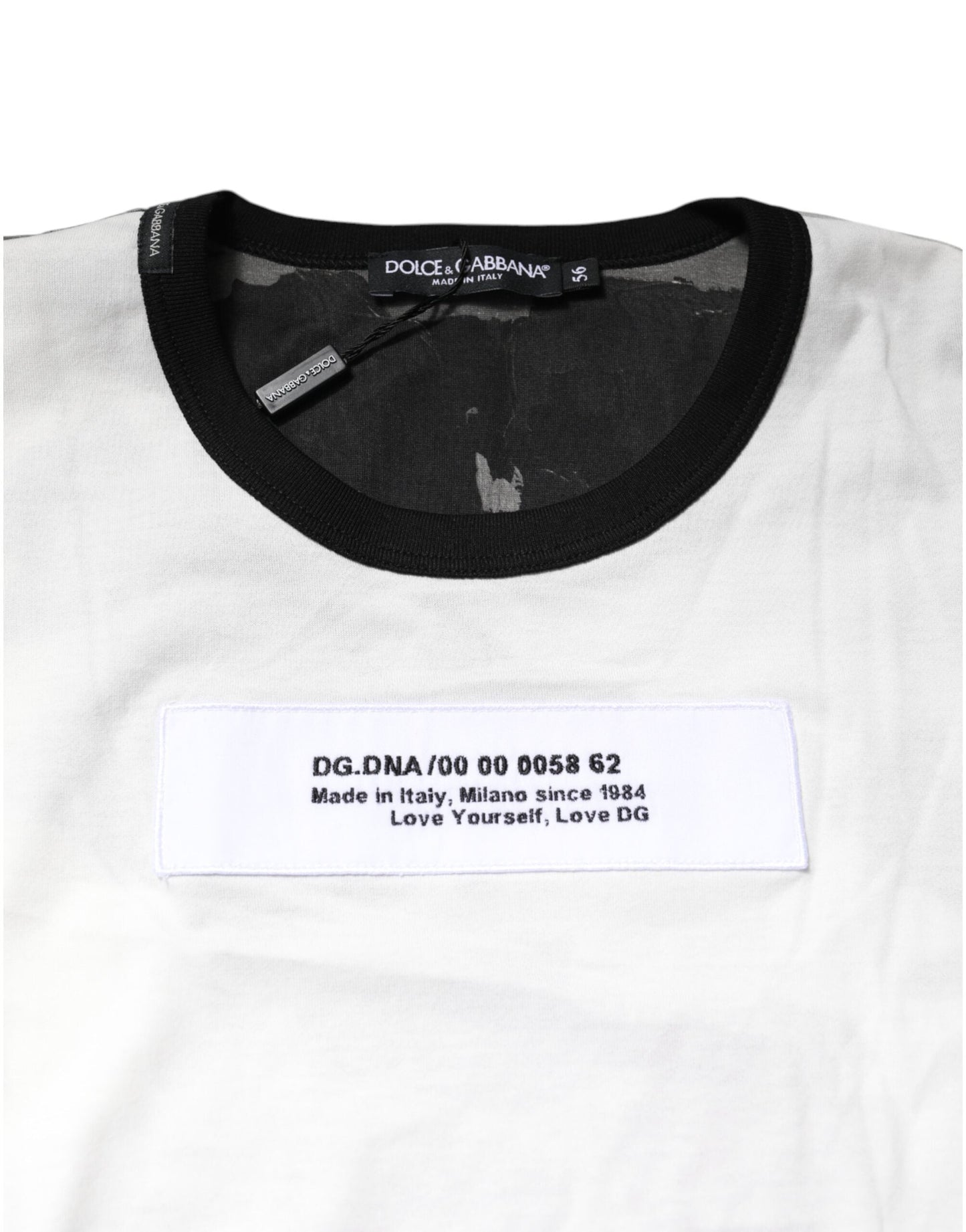 Dolce & Gabbana Multicolor Camouflage Crew Neck T-shirt