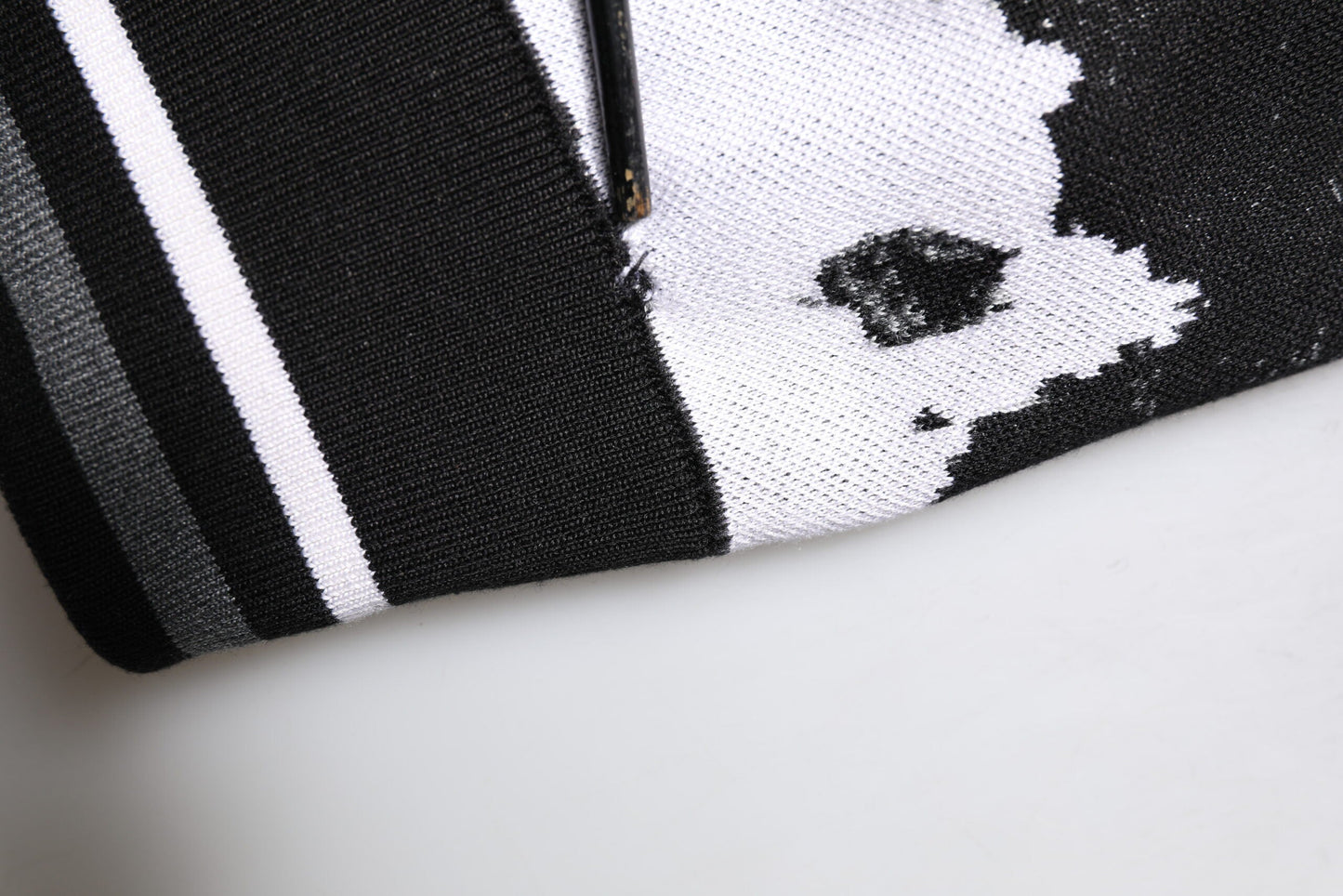 Dolce & Gabbana Multicolor Logo Crew Neck Pullover Sweater