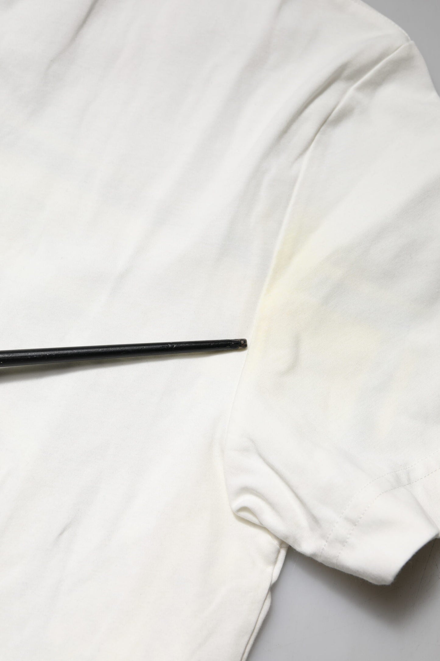 Dolce & Gabbana White Bandana Crew Neck Short Sleeves T-shirt