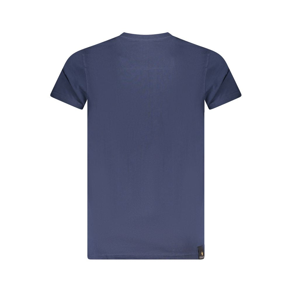 Accademia Militare Blue Cotton T-Shirt