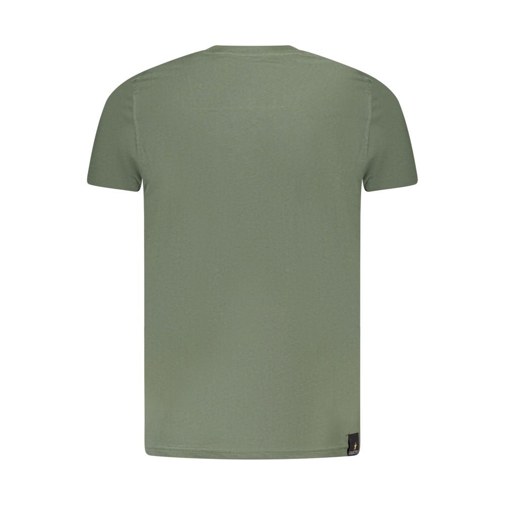 Accademia Militare Green Cotton T-Shirt