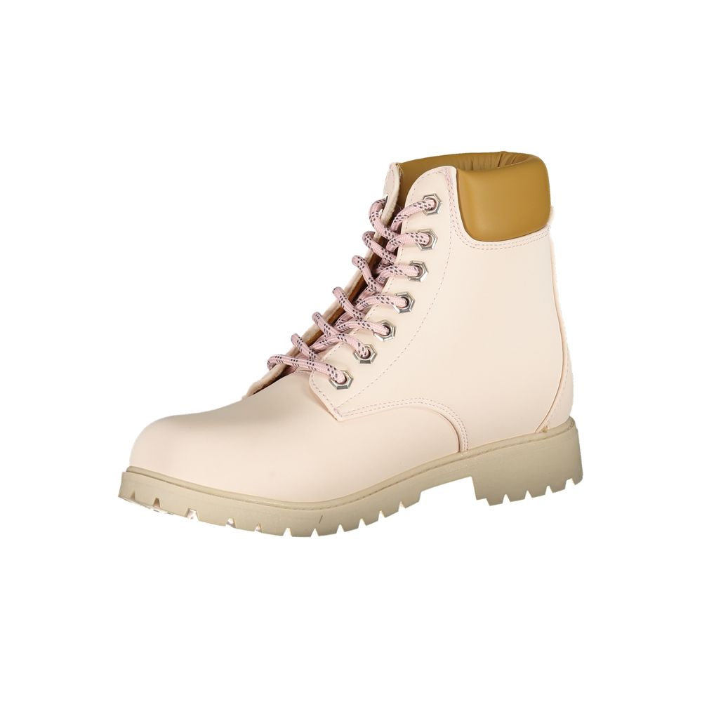 Fila Pink Polyester Women Boot