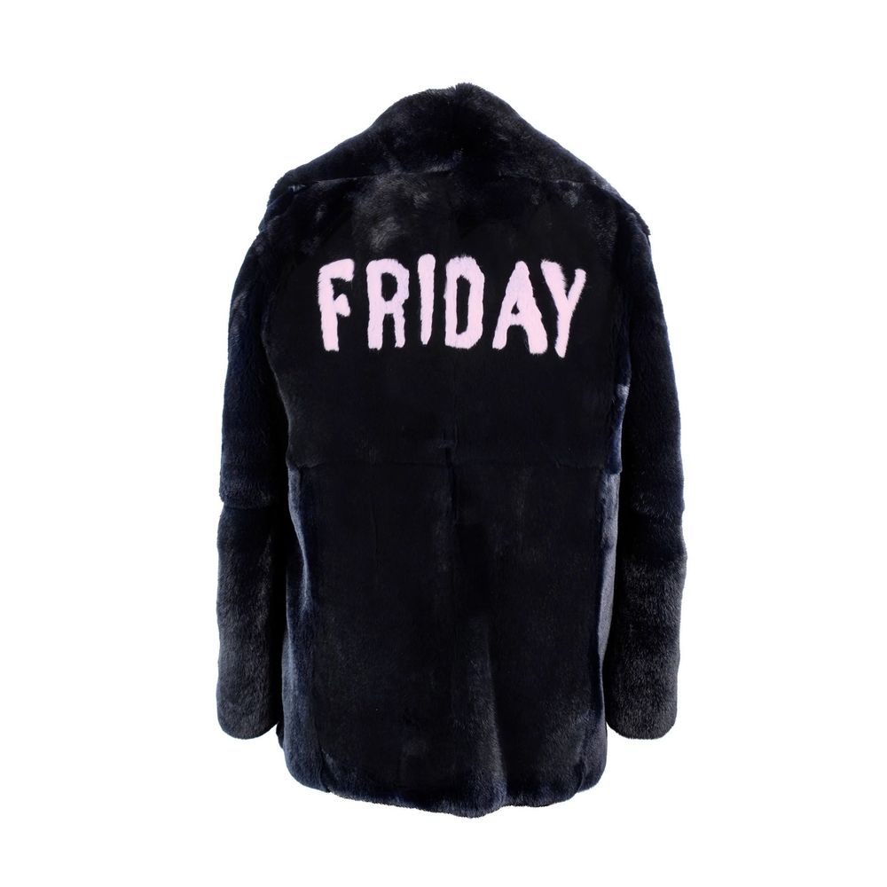 Alberta Ferretti Friday Rabbit Fur Jacket