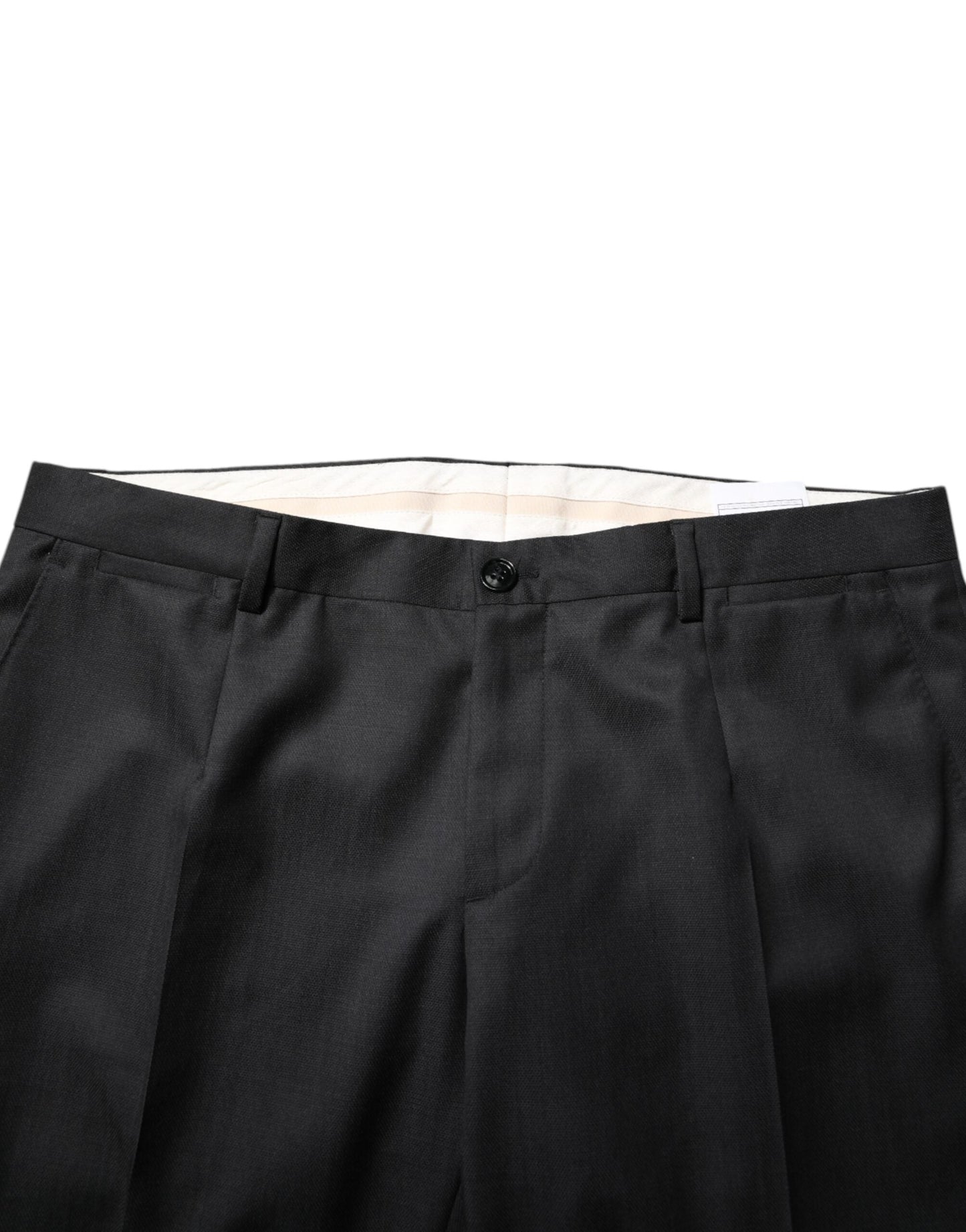 Dolce & Gabbana Dark Gray Wool Single Breasted 2 Piece Suit