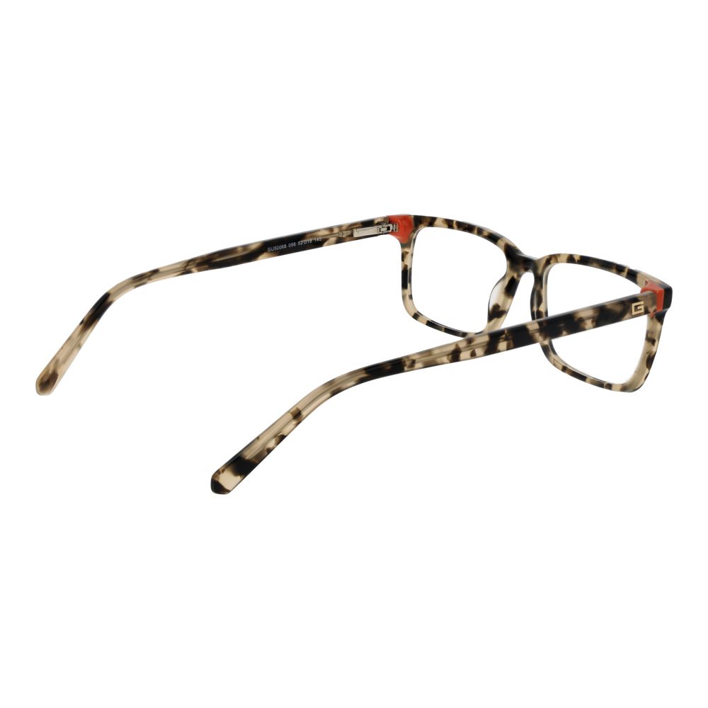Guess Beige Men Glasses Frame