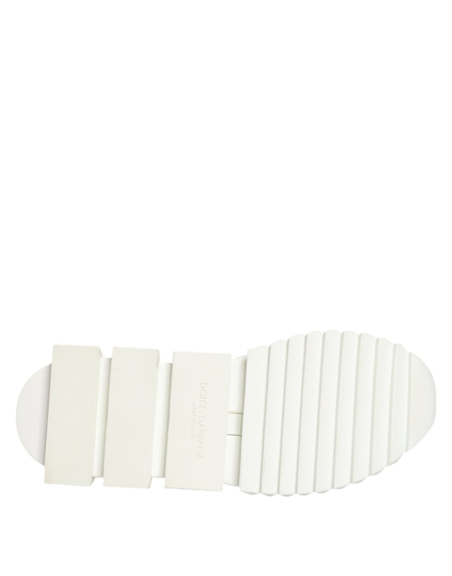 Dolce & Gabbana White Sorrento Low Top Lace Up Sneakers Shoes