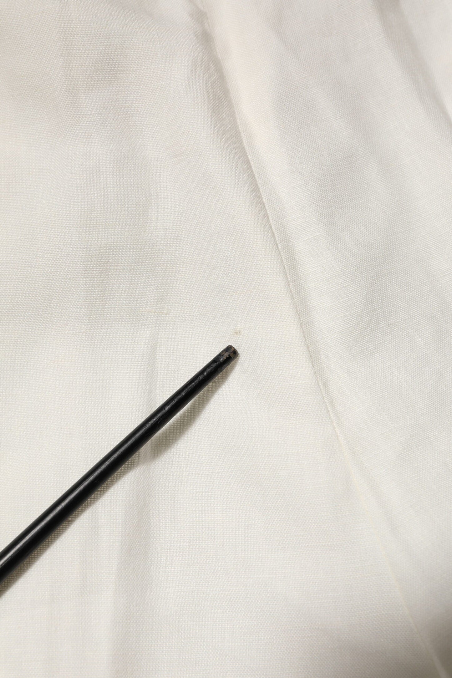 Dolce & Gabbana Cream Linen Dress Slim Formal Trouser Pants