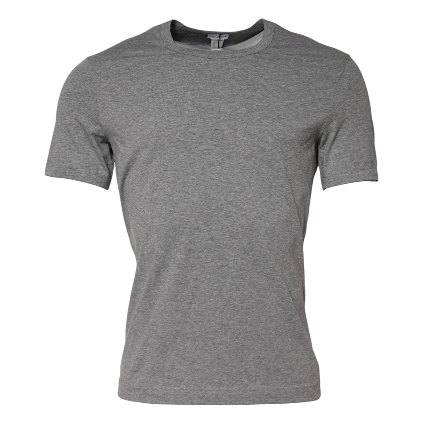 Dolce & Gabbana Gray Crew Neck Short Sleeves Underwear T-shirt