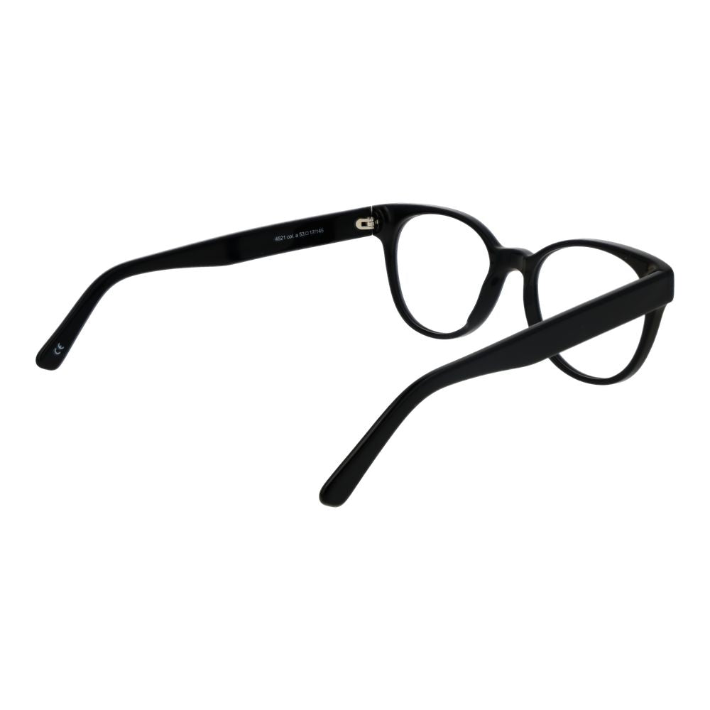 Andy Wolf Black Unisex Glasses Frame