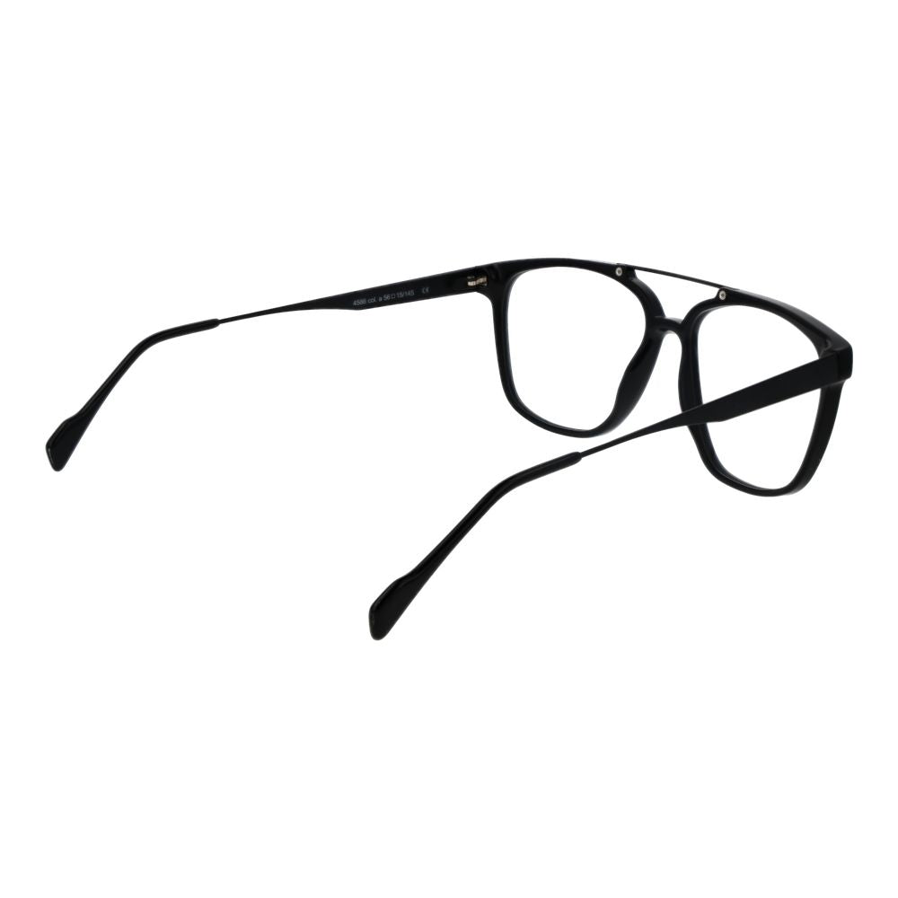 Andy Wolf Black Unisex Glasses Frame