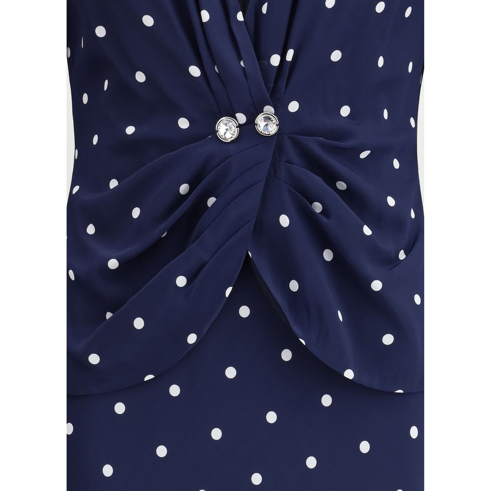 Alessandra Rich Polka dot Dress