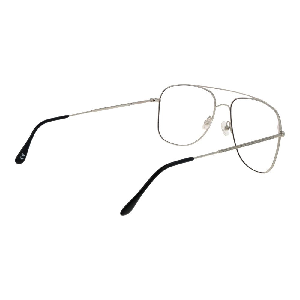 Andy Wolf Silver Unisex Glasses Frame