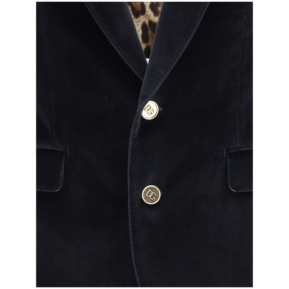 Dolce & Gabbana Velvet Sicily Blazer