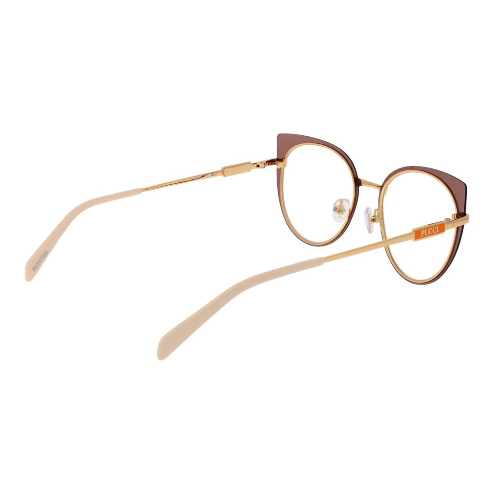 Emilio Pucci Brown Women Glasses Frame