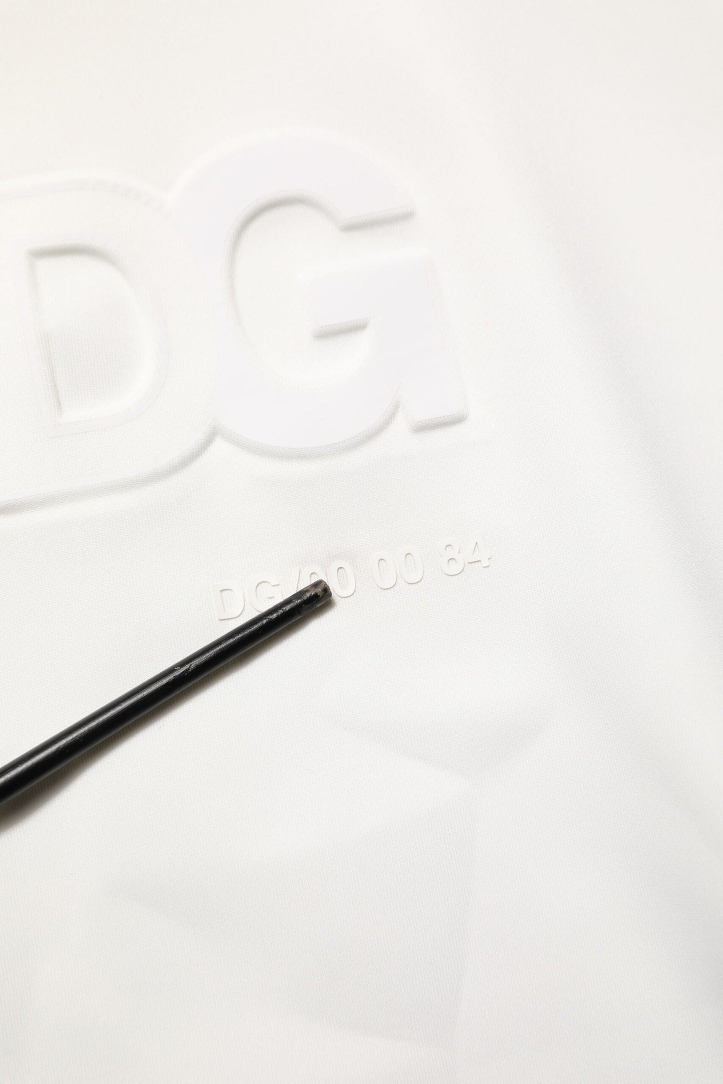 Dolce & Gabbana White Logo Hooded Men Sweatshirt Sweater