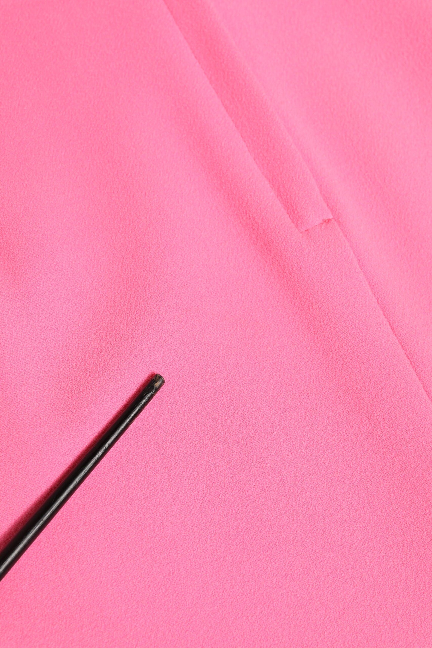 Dolce & Gabbana Pink Polyester Long Sleeves Sheath Midi Dress