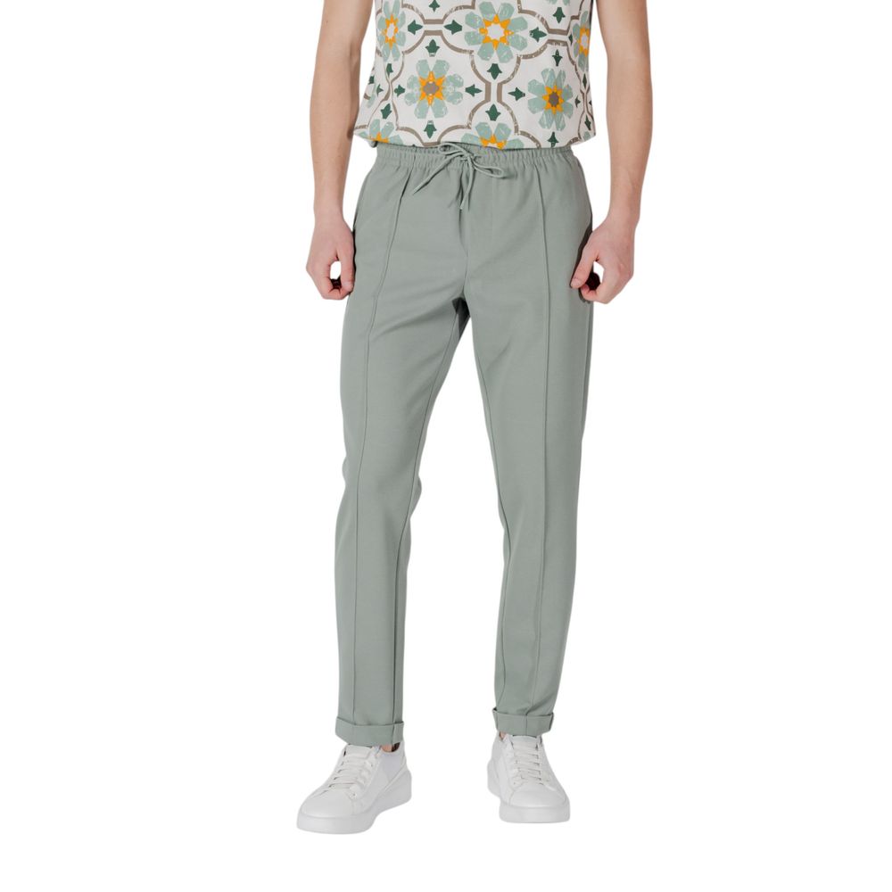 Antony Morato Green Polyester Joggers Workout Pant