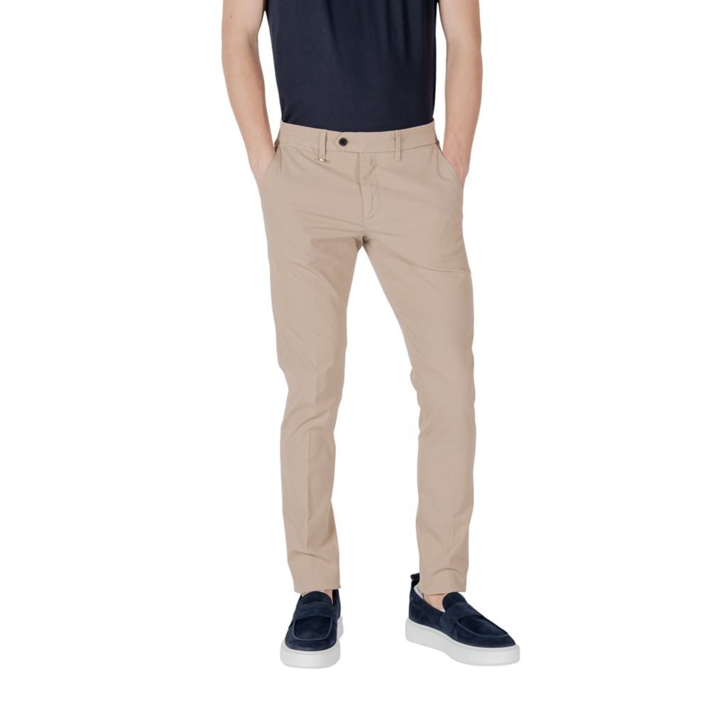 Antony Morato Beige Cotton Skinny Pant