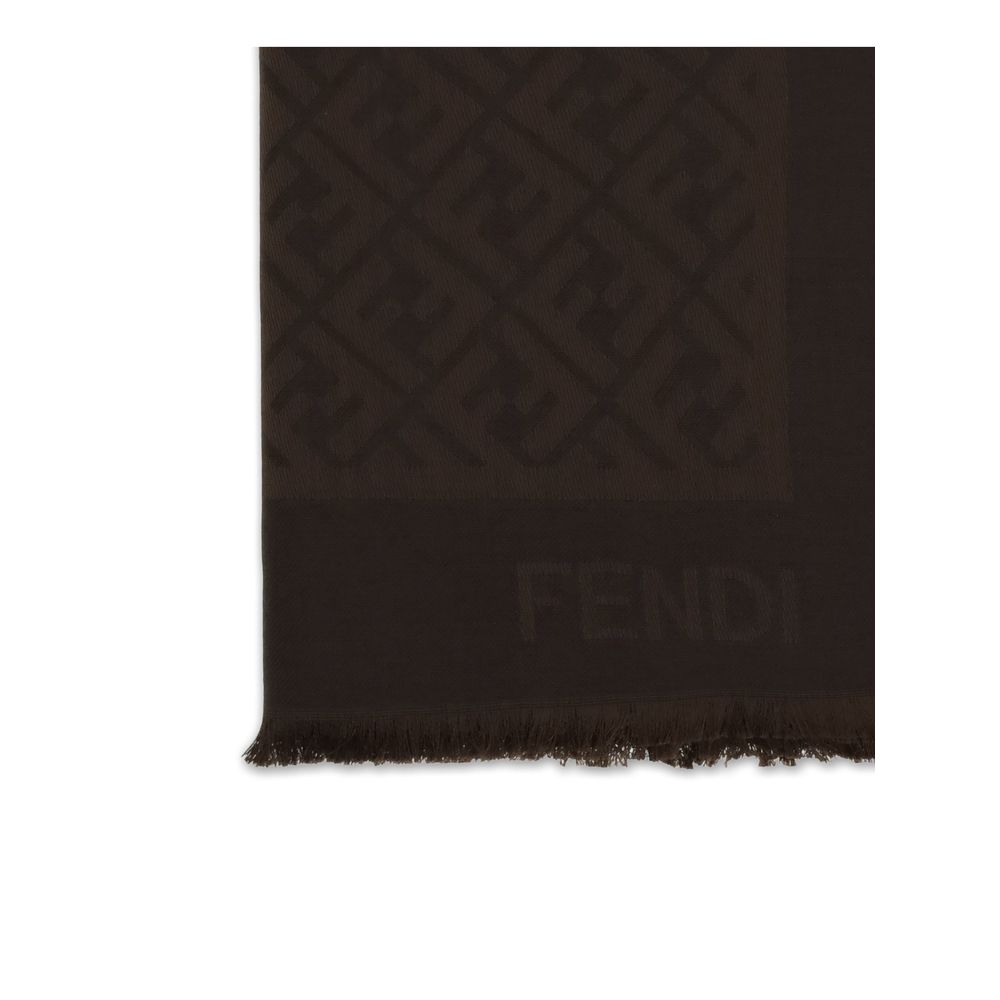 Fendi Silk FF Shawl