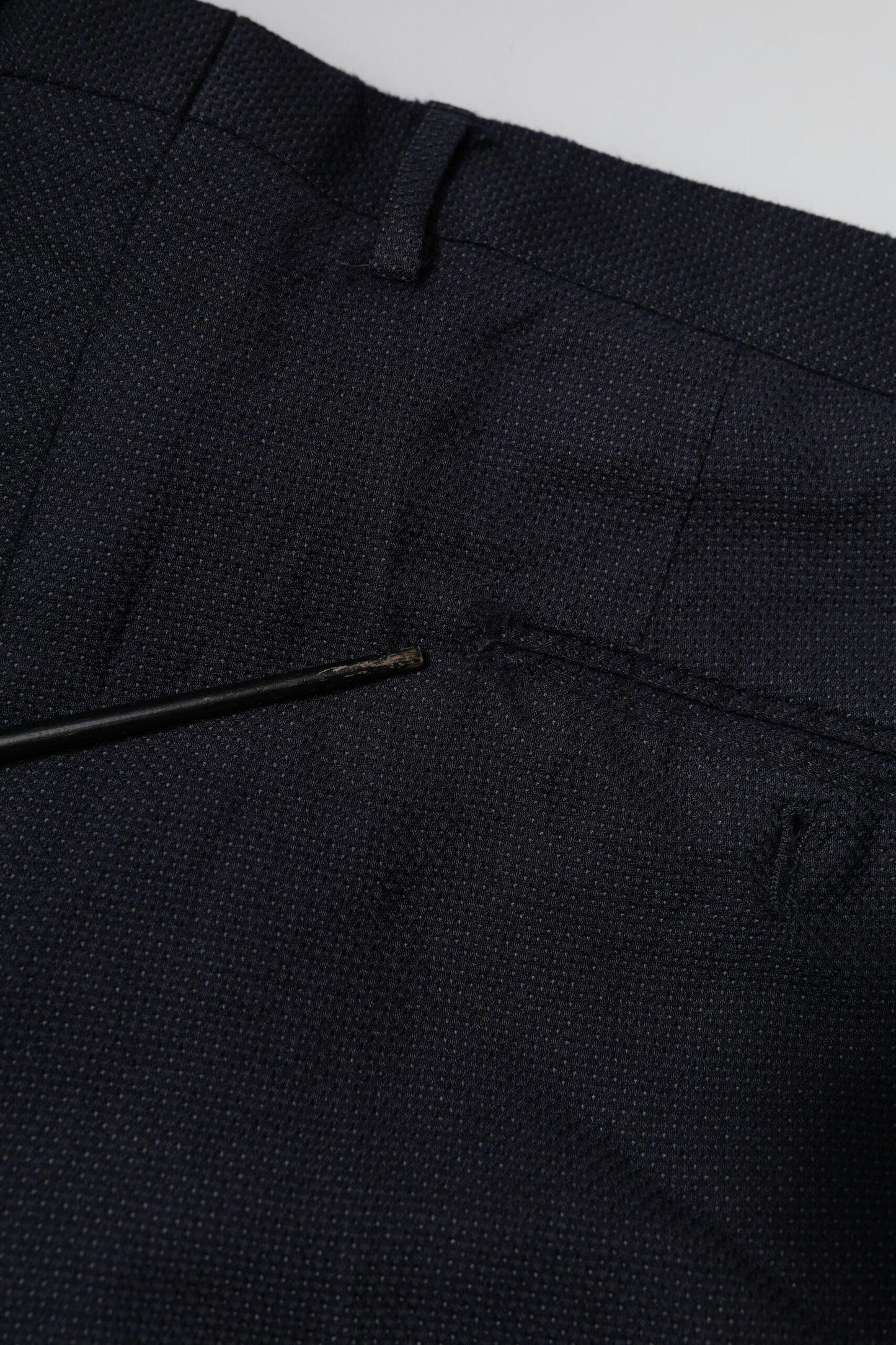 Dolce & Gabbana Gray Wool Formal Dress Men Trousers Pants