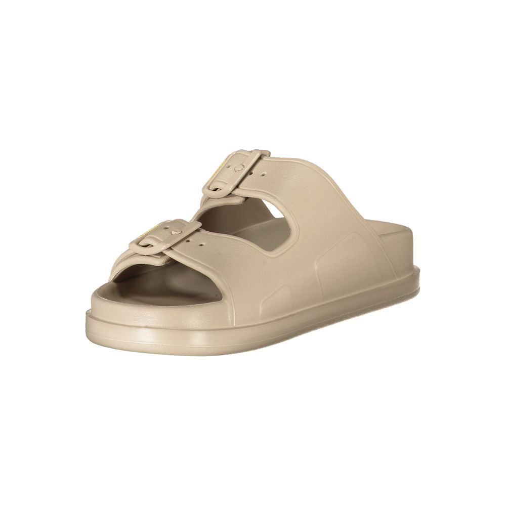 Blauer Beige Polyethylene Sandal