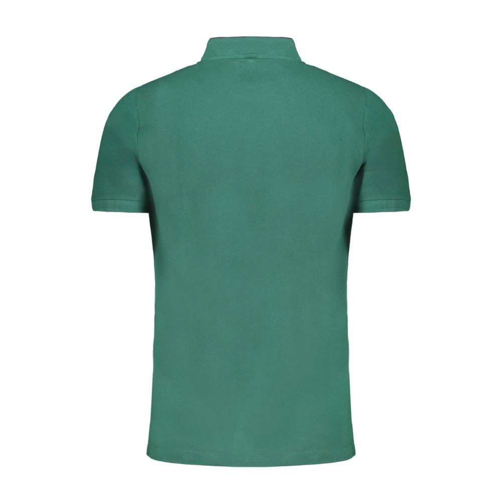 Gianmarco Venturi Green Cotton Polo Shirt
