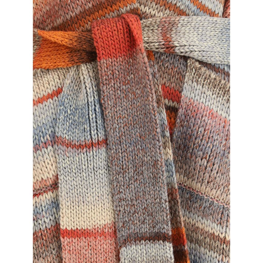 Ella Long belted Sweater