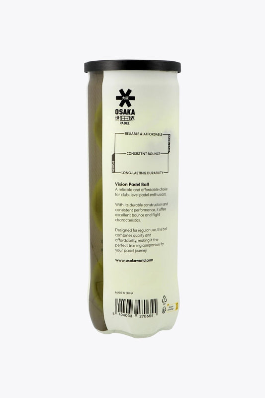 Osaka Vision Padel Ball - 3 Ball Can | No Color