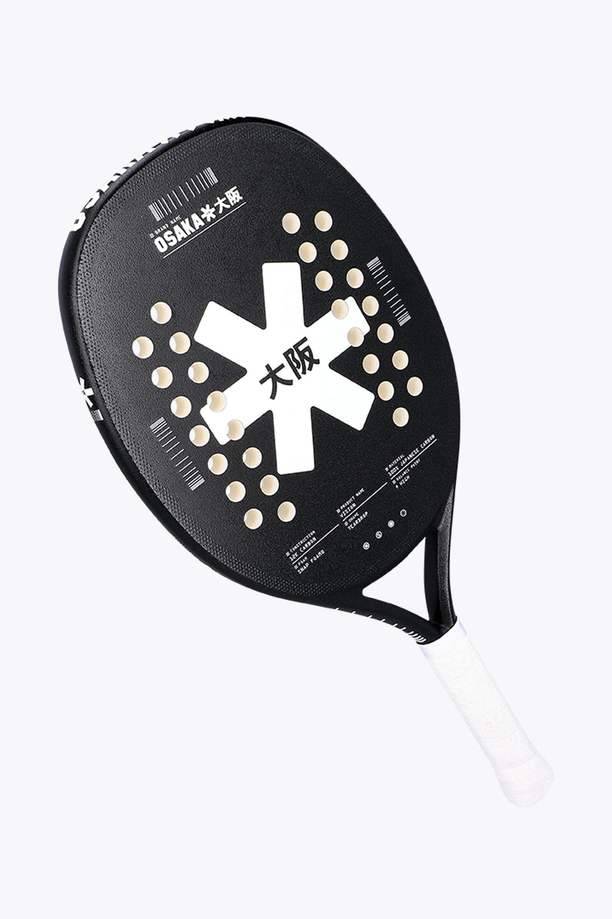 Raquette de beach tennis Osaka Vision – blanc – vue 2