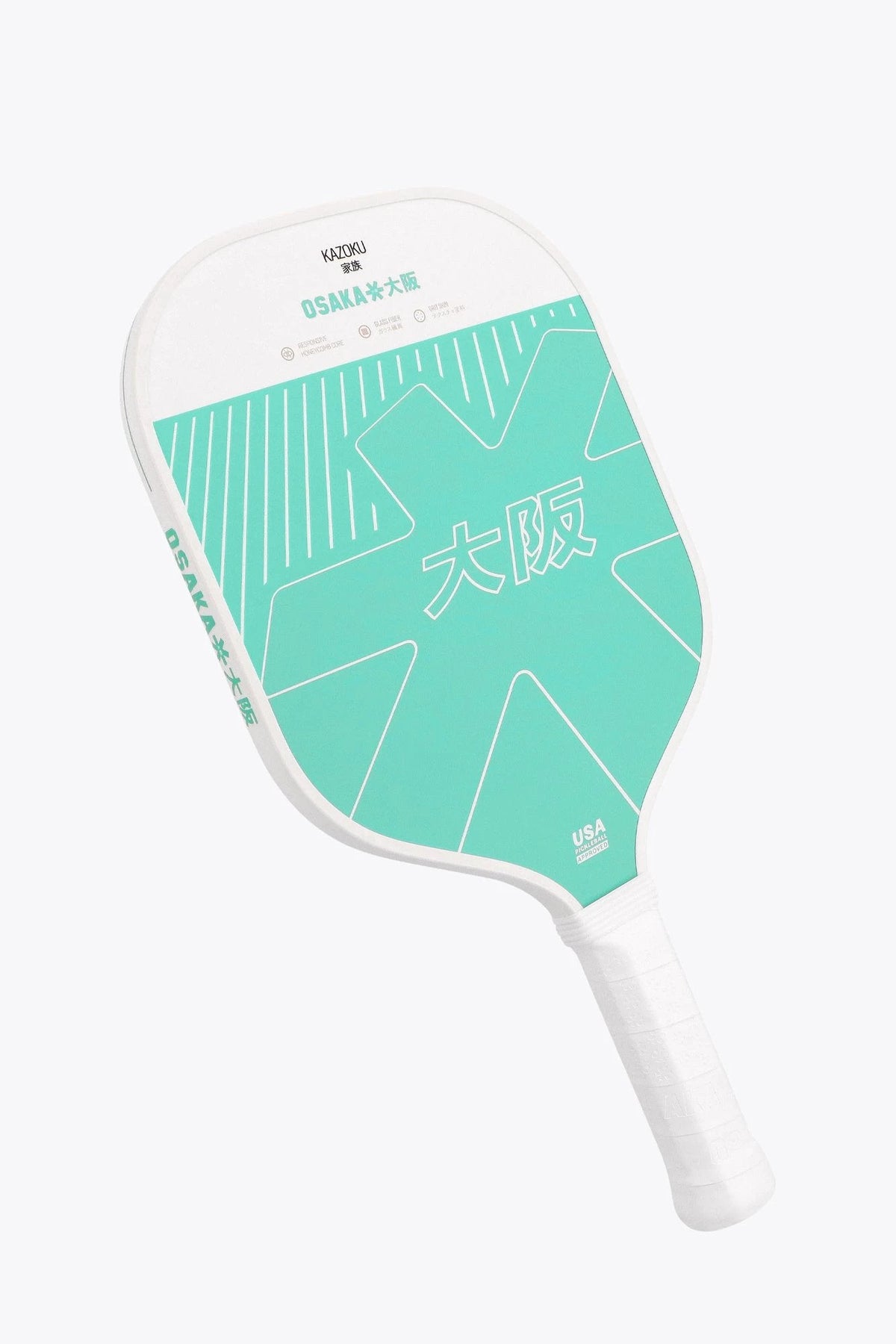 Raquette de pickleball Osaka Kazoku – Aquatic Awe – vue 2