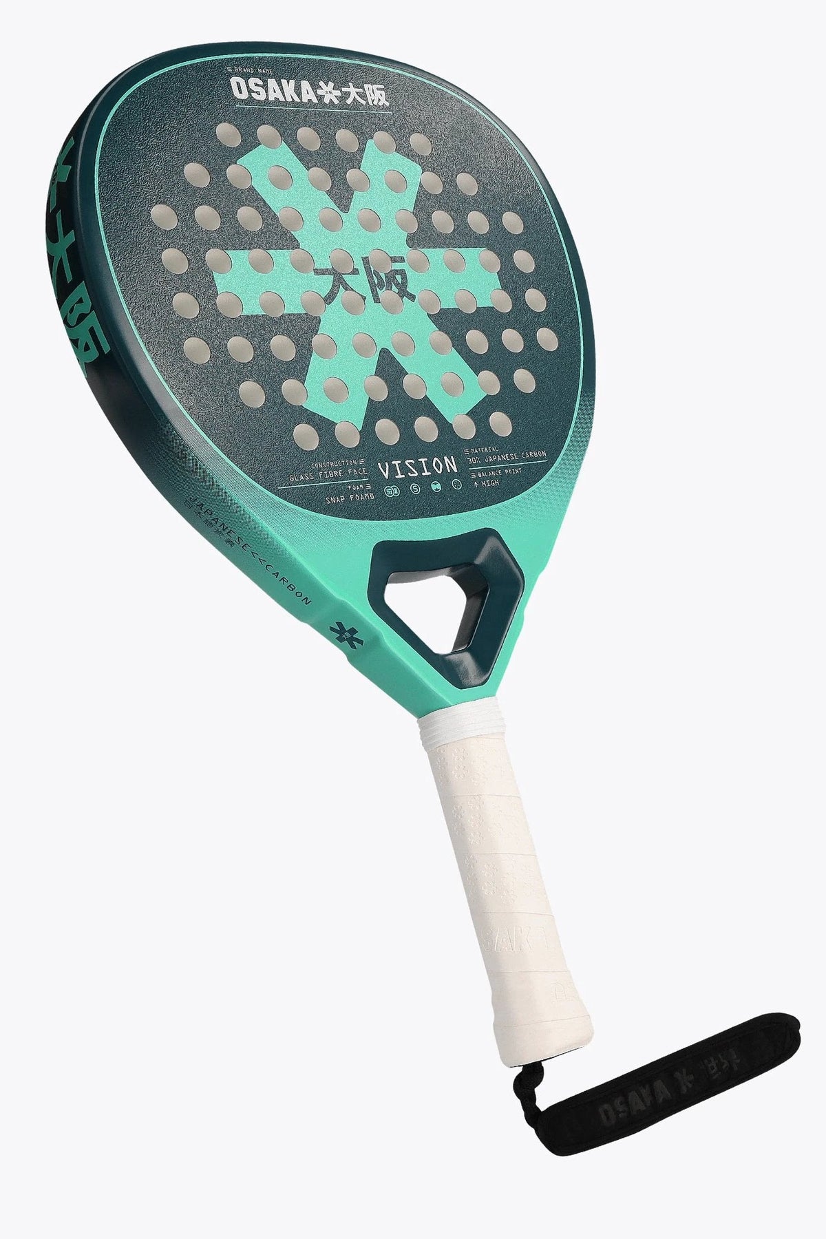 Raquette de padel Osaka Vision Power – Transformative Teal – vue 2