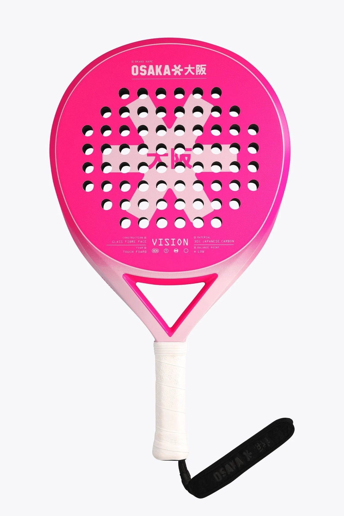 Raquette de padel Osaka Vision Control – Electric Fuchsia