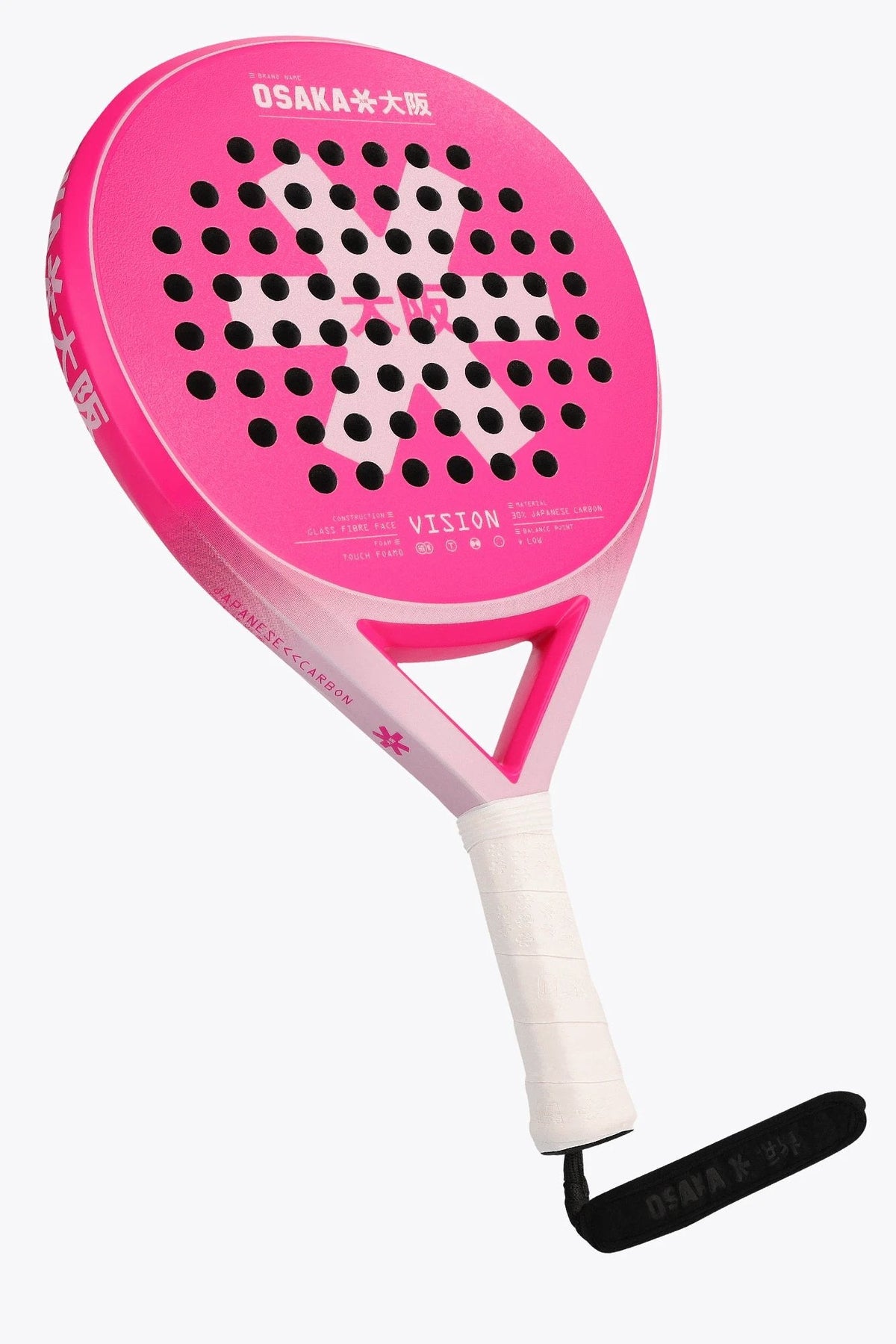 Raquette de padel Osaka Vision Control – Electric Fuchsia – vue 2