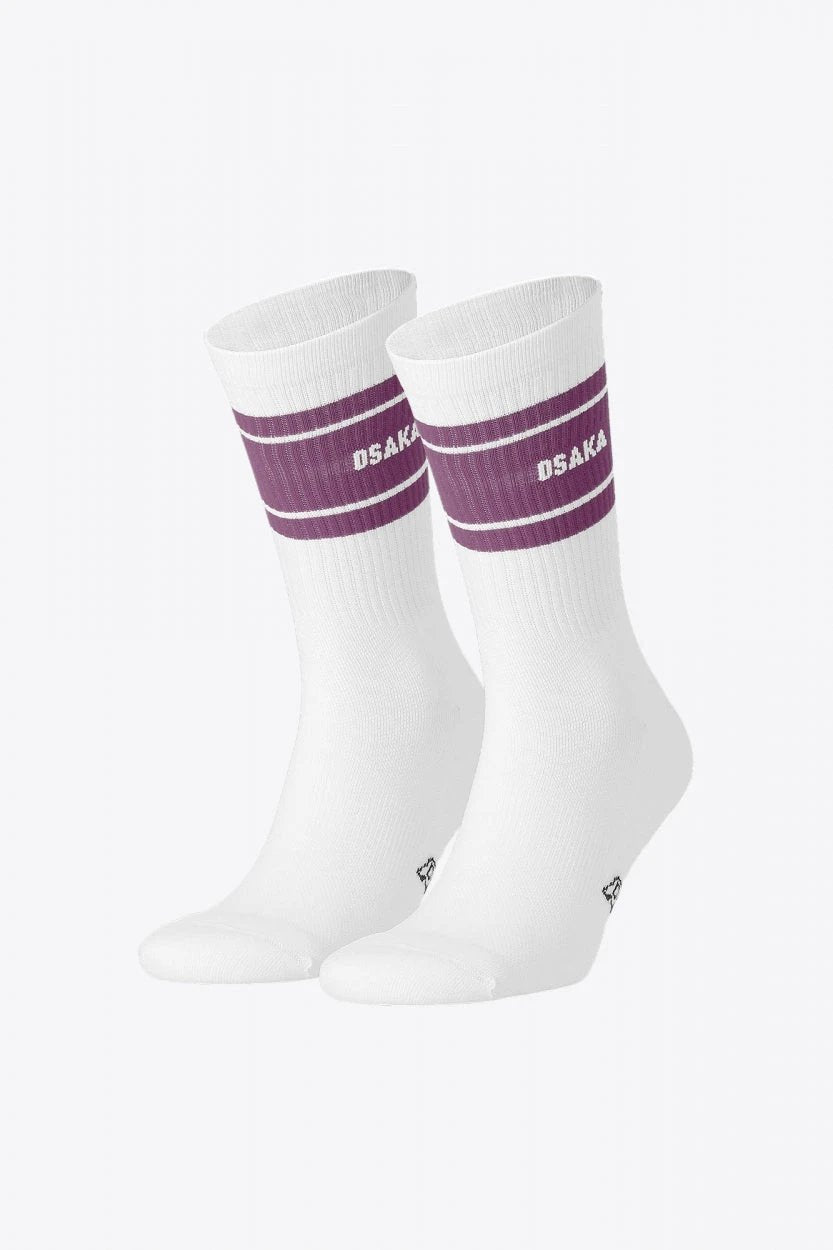 Chaussettes Osaka Colourway (lot de 2) – Cyber Violet