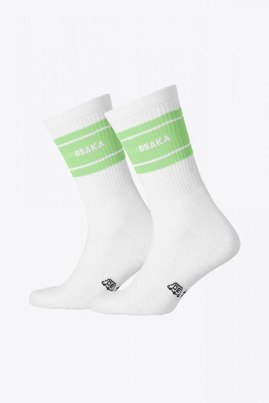 Osaka Colourway Socks Duo Pack | Cream Jade