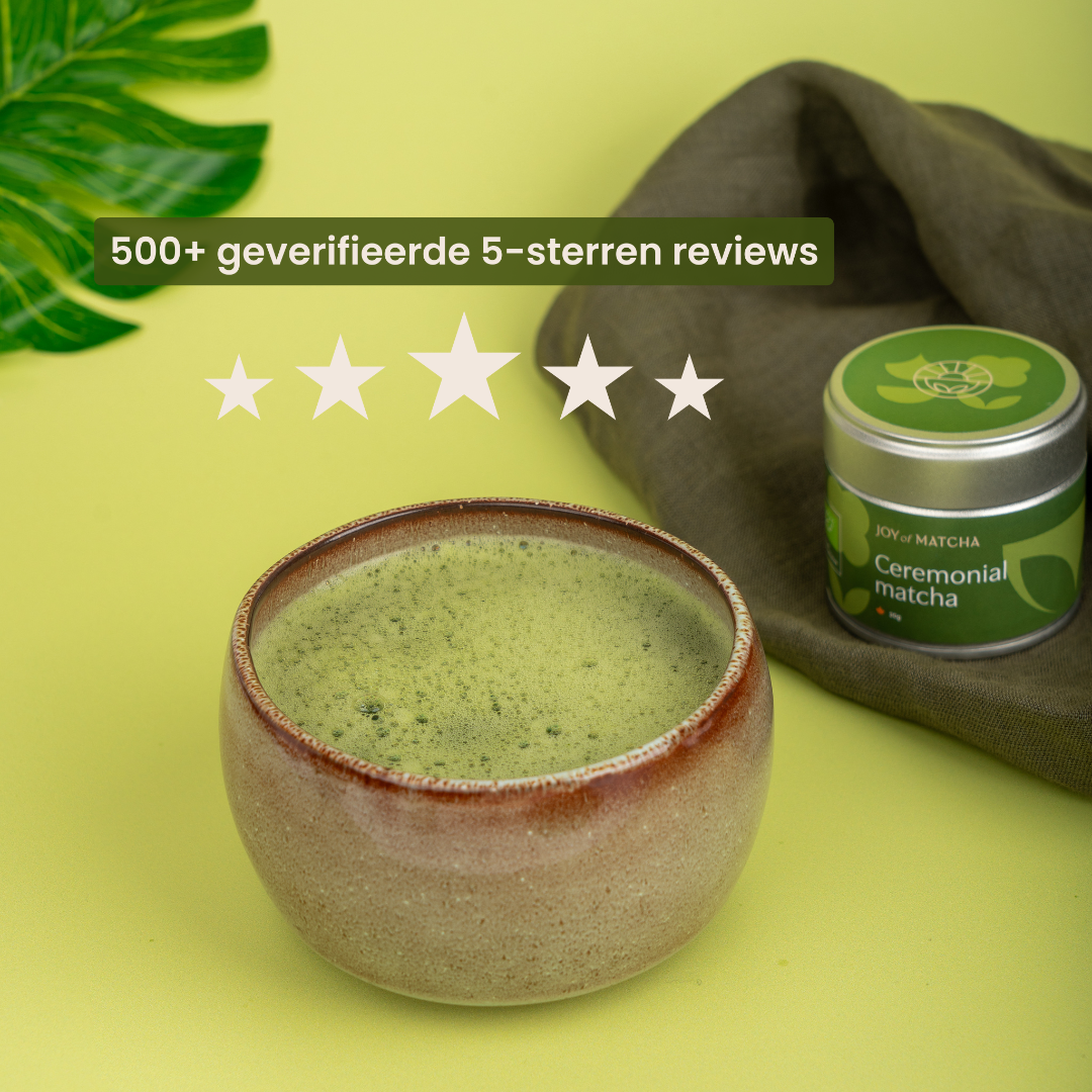 Joy of Matcha Coffret Luxe Matcha Bio – vue 4