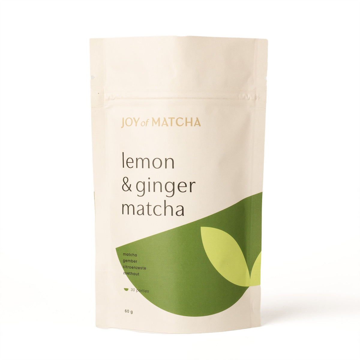 Joy of Matcha Lemon & Ginger Matcha – matcha citron gingembre